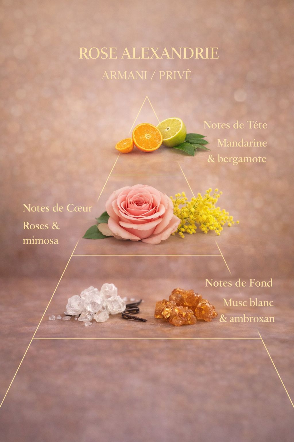 Mini Parfum - Rose Alexandrie - Eau de toilette - 7 ML